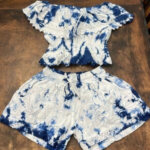 Tie dye matching set